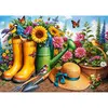 CherryPazzi Puzzle 1000 pièces : Bottes Dorées, Racines Fleuries
