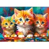 Puzzle 500 pièces : Trois petits cœurs
