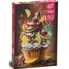 Puzzle 500 pièces - Cherry Pazzi - Gâteau fou - Blanc - Mixte - A partir de 10 ans