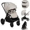 Poussette combinée 2en1 LIONELO Mika Plus - Naissance jusqu'à 22kg - P...