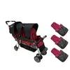 Poussette bébé compacte LIONELO Alexia - De 6 à 36 mois - Capote XXL - Moustiquaire incluse - Vert