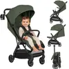 Lionelo Buggy BESS Poussette de 6 mois à 22 kg, pliable, roues 360°, l...