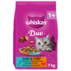 Lot économique : 2x 7kg Whiskas 1+ Duo Surf et Turf Thon & Poulet nour...