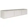 Selsey Framme - Tableau TV suspendu à trois volets, blanc, 150 cm