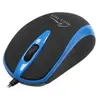 Souris optique Media-Tech PLANO MT1091B - 3 boutons - filaire - USB - bleu