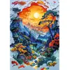 Trefl Puzzles 1000 pièces : 40e anniversaire - Paper Art 3D : Vallée