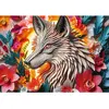 Trefl Puzzles 1000 pièces : 40e anniversaire - Paper Art 3D : Loup