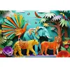 Puzzle 160 40e anniversaire Trefl Paper Art : Jungle 40051