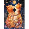Puzzle 500 pièces : Bisou au clair de lune