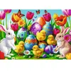 TREFL Puzzle Prairie de Pâques 500 poupées