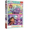 PUZZLE 2x24 Amusant avec Gabby 34433