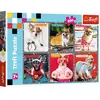Trefl - Puzzle - Heureux Dogs 200 Pièces, pour Enfants à partir de 7 Ans