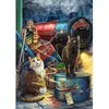 Trefl Puzzle 1000 pièces Premium Plus : Witchwood Express - Magic Collection