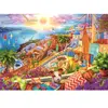 Trefl Puzzle 1000 pièces Premium Plus : Visite de Santorini