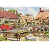 L'Heure Du Thé : Village D'Été 1000 Pièces  Trefl