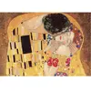 Trefl Puzzle 1000 pièces : Art Collection - Le Baiser, Gustav Klimt Coloris Unique