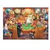 Trefl Puzzle 1086 pièces : Formes cachées : Soirée jeux