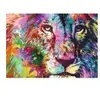 Puzzle 1000 pièces - TREFL - Lion Coloré - Animaux - Adulte - Coloris Unique
