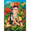 Puzzle 1000 pièces : Frida Kahlo - Portrait dans la jungle