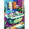 Trefl, Chat dans la baignoire, puzzle Premium Plus de 1 000 pièces