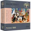 Trefl Puzzle D´amitié Chiot En Bois 1000 Unités
