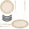 HYPERMOTION moby_system Balançoire Nid d'Oiseau - Beige Boho