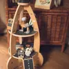mamabrum Grande Fusée Spatiale en bois avec accessoires à construire, Garage enfant +3
