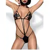 Obsessive Body Luiza Noir  Unique, convient su Small au Medium-Large