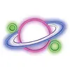 Panneau LED Planet Multicolore Forever Neon Plexi Led Planet