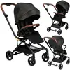 Poussette bébé Citadine Ultra 360 ° - MoMi ADELLE - Légère 7.5 kg - Ju...