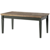 Petits meubles Table basse verte et naturelle