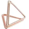 Marque places rose gold - triangle x10