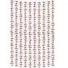 Rideau - Fleurs, Or Rose, 100x210cm