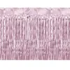 PartyDeco Rideau mylar rose mat - 250 cm