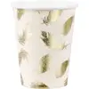 Party Deco Lot de 6 gobelets Lovely Swan (260 ml)