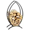 Cook - Maison De La Tendance Rack à bûches fish en acier 50x25x90 cm