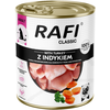12x800g Rafi Dog Classic Dinde nourriture pour chiens