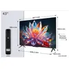 TCL T6C 43T6C TV 43" 4K Ultra HD Smart TV Wifi Métallique 350 cd/m²