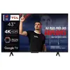 TCL Smart TV 43" 4K Ultra HD Google TV P79B avec Dolby Atmos et HDR