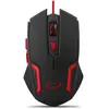 Esperanza Fighter Gaming Souris Optique, 6 Boutons, Câble USB, Rouge