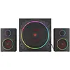 Enceintes pour ordinateur GENESIS Helium 800BT - Bluetooth - Noir - Batterie Lithium Ion