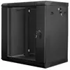 Lanberg WF01-6412-10B étagère 12U Rack monté sur le mur Noir