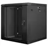 Lanberg WF01-6612-10B étagère 12U Rack monté sur le mur Noir