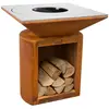 Brasero Artiss G2 Corten 90 x 90 x 98,2 cm