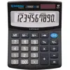 Calculatrice de bureau DONAU TECH/ K-DT4102-01 fonction racine 10 chiffres/ 125x100x27mm/ couleur: noir/calculatrice avec affichage 10 chiffres/ double alimentation solai...
