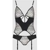 Casmir Guêpière Lagerta Noire & Marron