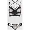 Casmir Ensemble 2 Pièces Semi-Corset Lagerta Noir & Marron