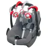 Canpol Jouet Pour Bébé Babies Interactive Crib/pram Zig Zag 68/063_red