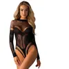 Obsessive Body ouvert B135 noir