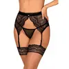 Porte-jarretelles - Noir Obsessive